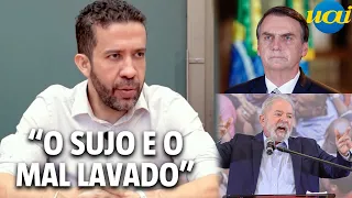 André Janones comenta sobre Lula e Bolsonaro: "Escolher o menos pior"