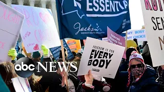 Protests gather as Supreme Court considers historic abortion case