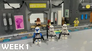 Building Coruscant In Lego Episode 1 - Buildings and Layout