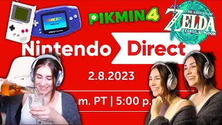 Nintendo Direct 2.8.2023 Full Reaction