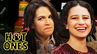 Abbi and Ilana of Broad City Go Numb While Eating Spicy Wings | Hot Ones