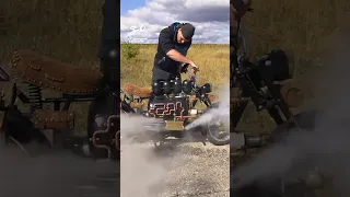 Who needs horsepower when you've got steam power! 💨🏍️ | 🎥: @Lexa_Romantik #steam #motorbike