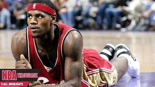 LeBron James NBA DEBUT 2003.10.29 at Kings - 18 Yr Old King with 25 Pts, The LEGEND Begins!