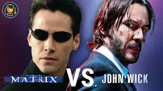 Neo vs. John Wick: Comparing The Matrix and John Wick Movies