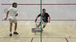 Former World # 1 Gregory Gaultier v 3 Time Canadian Squash Champion Shawn Delierre