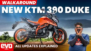 2024 KTM 390 Duke | All Updates Explained | Walkaround | evo India