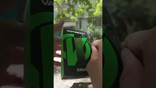 Распаковка:  Vaporesso Xsros 2 (зеленый)