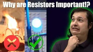 WHAT ARE RESISTORS?! Why the resistor is so important to electrical circuits and how does it work?