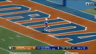 2019: #10 Florida Gators vs. #7 Auburn Tigers