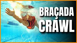 ✅[APRENDA] BRAÇADA DE CRAWL - TÉCNICA PARA NADAR MAIS RÁPIDO AJUSTANDO A BRAÇADA DO CRAWL