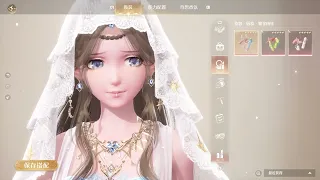 [Infinity Nikki]Dresses show - 辉月诺言（带妆）/Promises with Moonlight (Makeup) (Bili@MYGyon)