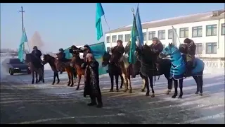 Челлендж в Северном Казахстане