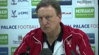 Neil Warnock on Crystal Palace in the...