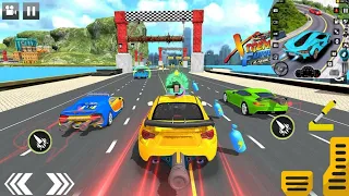 SPEED CAR RACES GAME HD 😎😎 // VIRAL GAME 😎 // VIDEO GAME 🎮 // GAMEPLAY // STUNTS CAR GAME //.