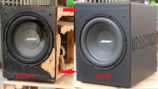 Restoration powered subwoofer / Rehabilitate perfect of every detail