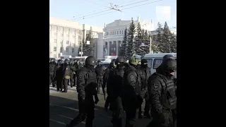 Новосибирск: акция протеста