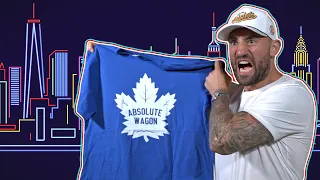 Paul Bissonnette Hit NYC To Spread Toronto Maple Leafs Gospel