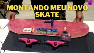 Montando meu novo Skate