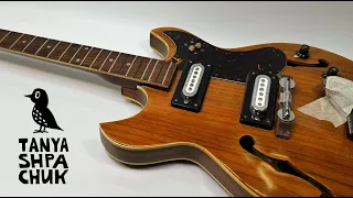 Insane vintage Japan guitar transformation