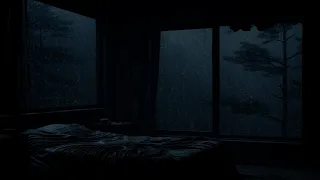 The Sound of Rain Falling Softly by the Window | Natural Sounds Help You Sleep Well and Concentrate