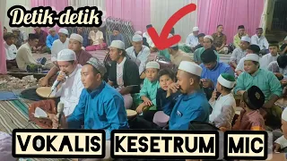 Viral !! Detik-Detik Vokalis Kesetrum Mic #hadroh #mt.malamsenin