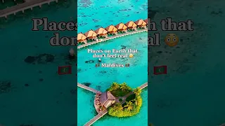 Maldives Magic: A Short Escape to Paradise 😱 #shorts #travel #adventure