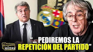 LAPORTA NO DESCARTA PEDIR QUE SE REPITA EL CLÁSICO ENTRE EL REAL MADRID Y EL BARCELONA