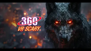 VR360! Get Ready To Be Terrified In Vr With A Giant Wolf! #vr