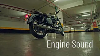 Royal Enfield Classic 350 Reborn - Engine Sound (som do motor e escapamento original)