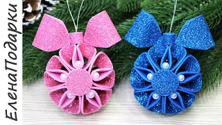 🎄 НОВОГОДНИЕ ШАРЫ НА ЁЛКУ 🎄 НОВОГОДНИЙ ШАР  Christmas decorations DIY ЕленаПодарки