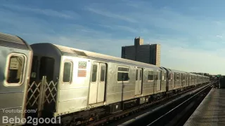 NYC Subway: IRT R62A / R142A (6) Train at St. Lawrence Ave El