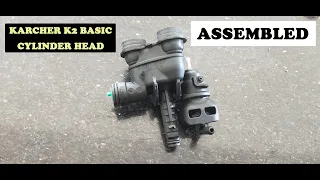 Karcher K2 Basic Assembly Part 1 | Cylinder Head Assembly