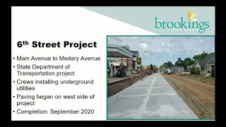 City of Brookings Progress Report | July 3, 2020