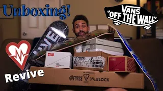 Massive Unboxing And Skateboard Setup!