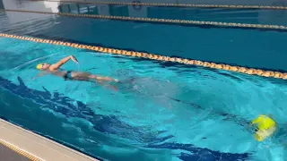 Swimming training with Parachute Resistance
