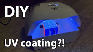 I Tried UV Coating a Cube at Home