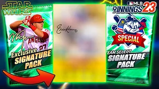 SPECIAL TSS & EXCLUSIVE SIG PACK OPENING! - MLB 9 Innings 23 (Star Wars Edition)