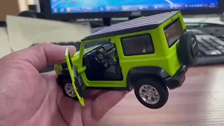 Suzuki Jimny 1/26 miniature metal car model.