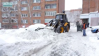 Ликвидация последствий снегопада