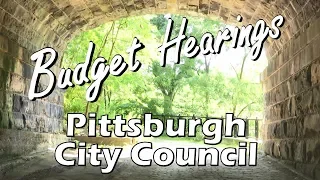 Pittsburgh City Council Budget Hearing - 12/5/19
