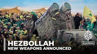 Hezbollah weapons: Lebanese group displays 'precision-guided missile'