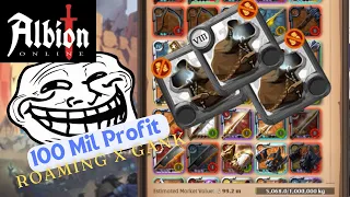 Albion Online East | 100 Million Profit Small Scale Roaming x Ganking Episode 5 #albiononline