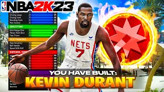 This Overpowered Demi God 6"10 Kevin Durant Build Has It All In NBA 2K23