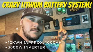 HUGE Lithium Battery Setup! | Volta | Van Life S2 E28