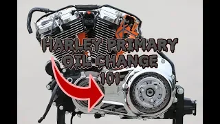 How to Change Primary Oil On Harley Davidson Touring Models