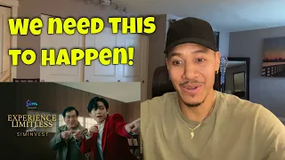 Reacting to BTS V and Jackie Chan?!!