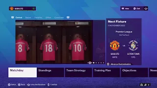 EAFC 24 Man Utd career mode PS5