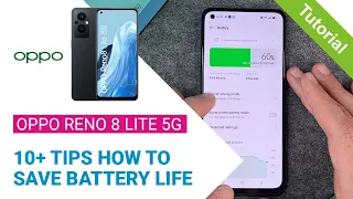 OPPO Reno8 Lite 5G - 10 Tips to save the battery • 📱 • 🔋 • ⬆️ • Tutorial