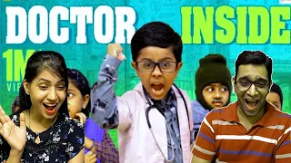 Doctor Inside | Patient Galatta | Tamil Comedy Video | Rithvik | Rithu Rocks | Reaction