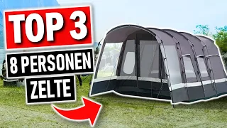 Beste 8 PERSONEN ZELTE im Vergleich | Top 3 Zelte Test